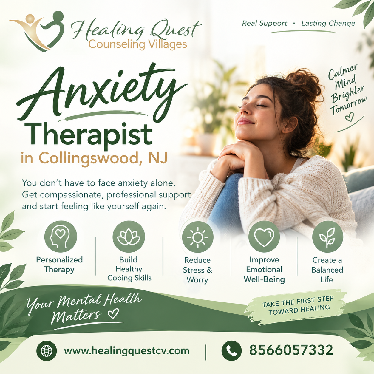Is Your Anxiety Affecting Sleep, Work, or Relationships? When Should You See an Anxiety Therapist?